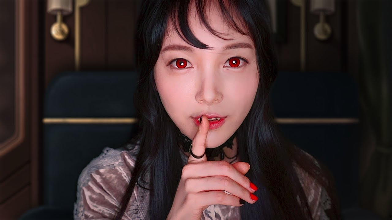 ASMR (Sub) 열차에서 뱀파이어를 만나다 | 스코틀랜드 글래스고 여행길에 생긴 일