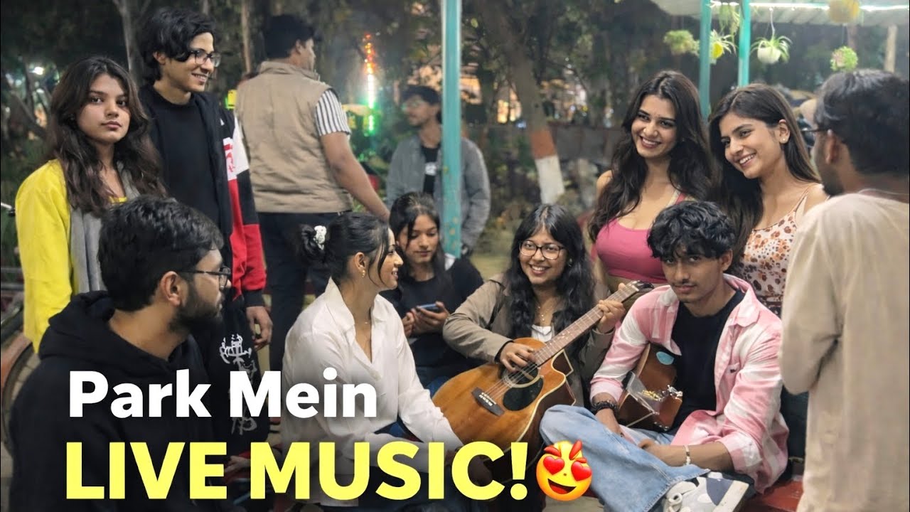 Aaj Park Mein Arjit Singh ka Live Music Scene 😍 Mil Gaya | Guitar Jam Vlog