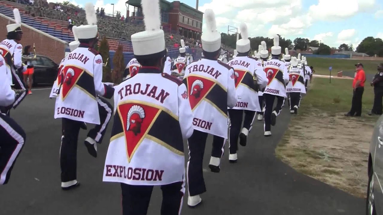 VSU TROJAN EXPLOSION MARCHING BAND MILITARY APPRECIATION DAY 2015