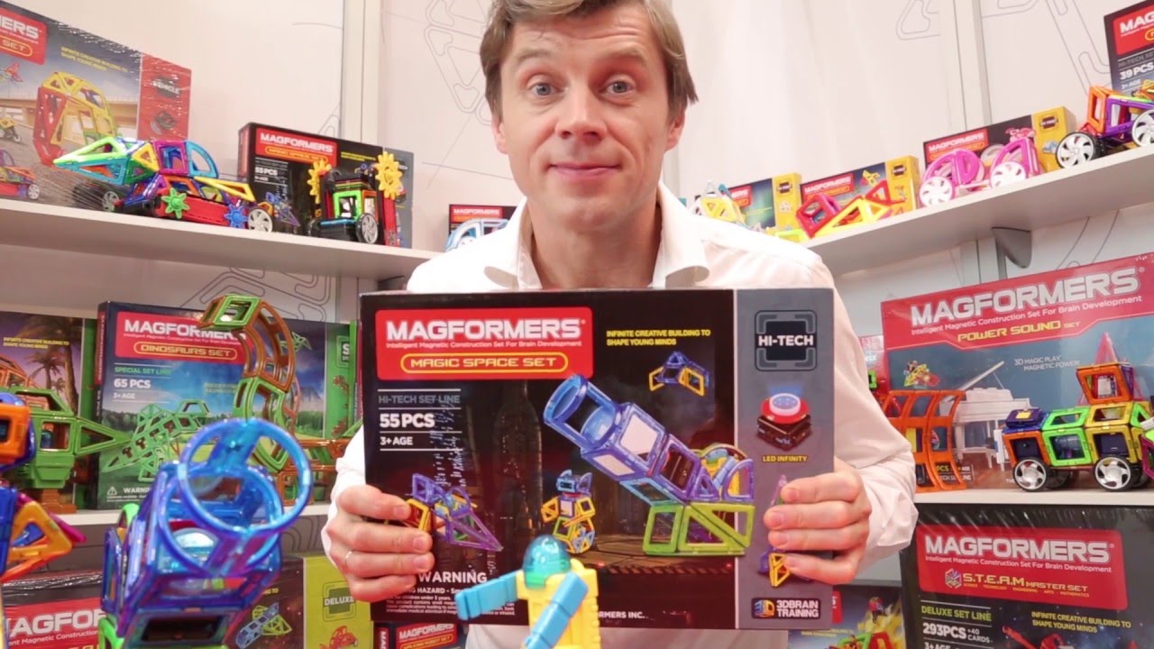 Видеообзор набора Magformers Magic Space Set