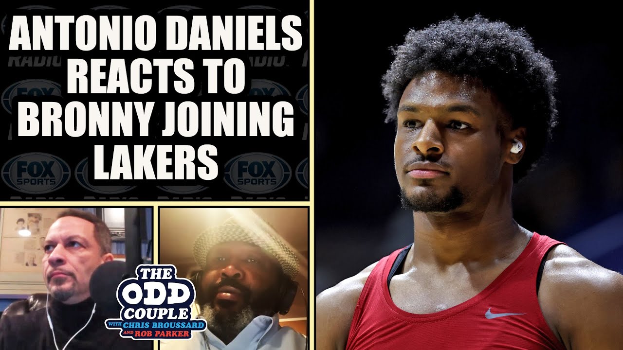 Antonio Daniels - Bronny to Lakers is Rare Air, Stop Hating and Enjoy It | THE ODD COUPLE