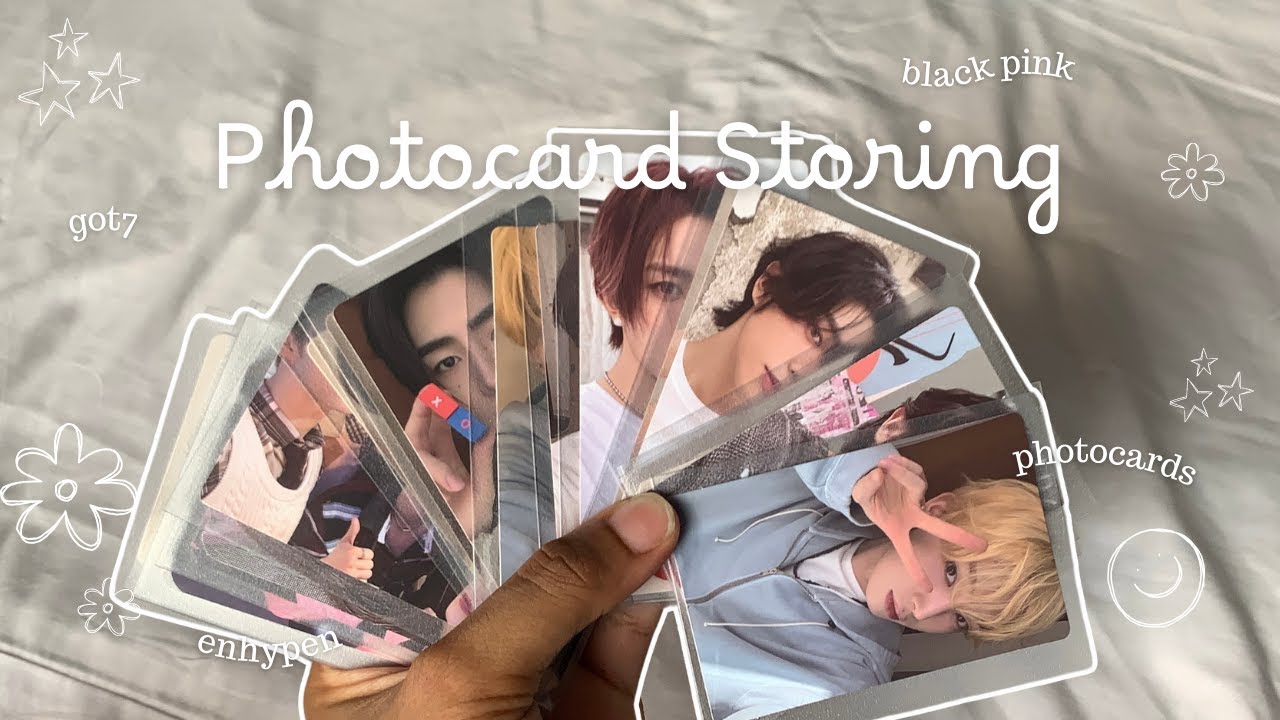 K-Pop Photocard Collection Storing #1 | GOT7, BLACKPINK, ENHYPEN