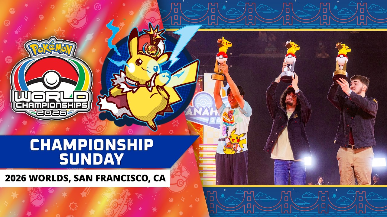 Championship Sunday | 2026 Pok&eacute;mon World Championships