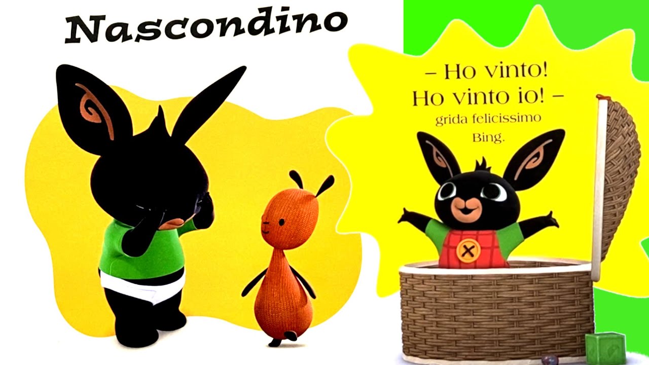BING - NASCONDINO - IMPARIAMO A FARE LA PIPÌ SENZA PANNOLINO GIOCANDO INSIEME - LETTURA PER BAMBINI