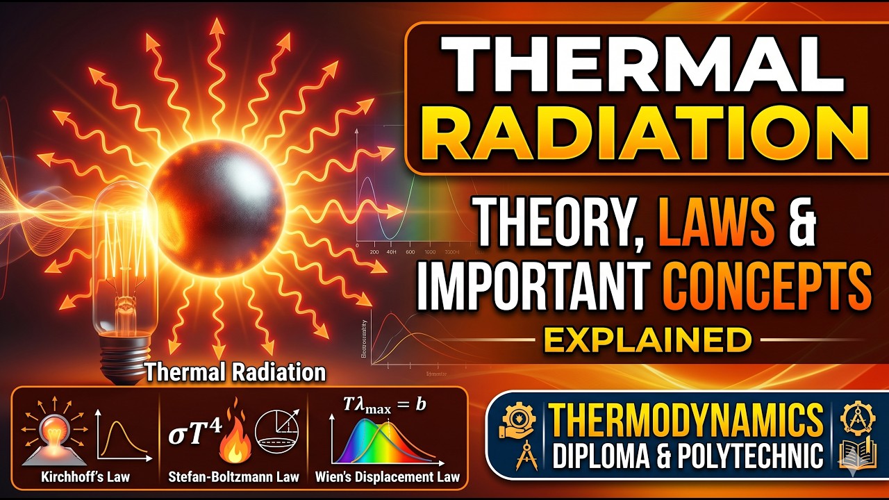 Thermal Radiation | Theory, Laws & Important Concepts