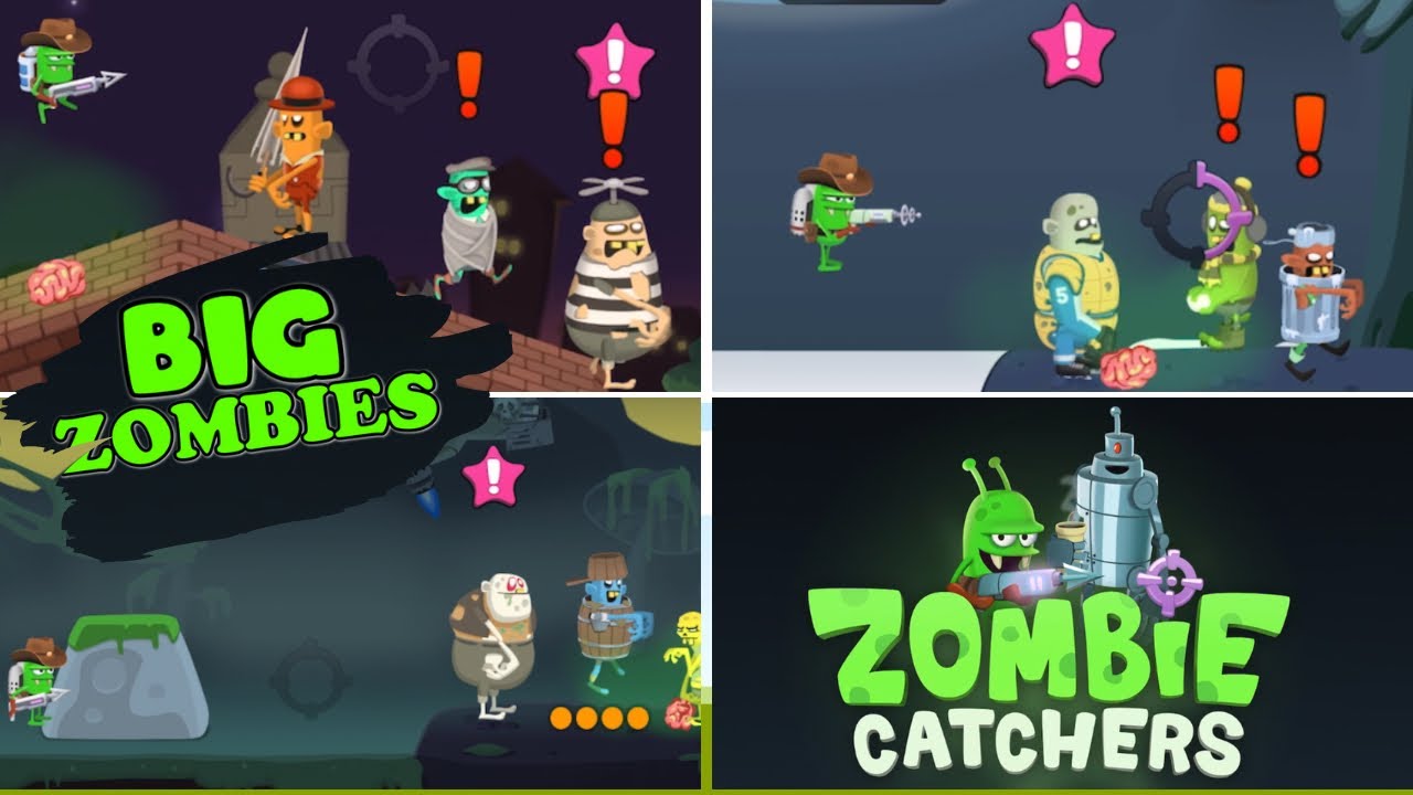 Catch Some Big Zombies || Zombie Catchers Gameplay || JJSP Gaming