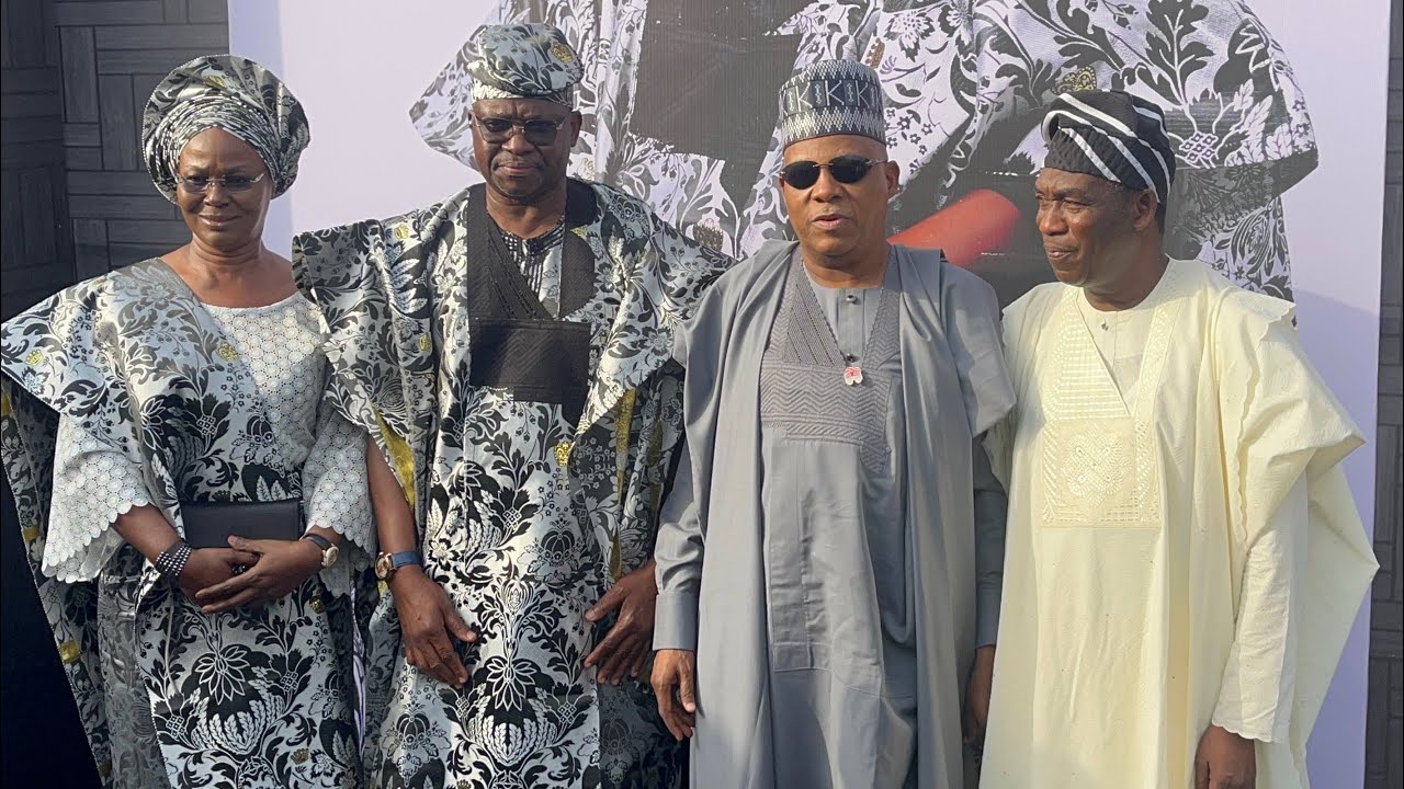 VICE PRESIDENT SHETTIMA&rsquo;S ARRIVAL AT AYO FAYOSE&rsquo;S 65TH BIRTHDAY CELEBRATION 