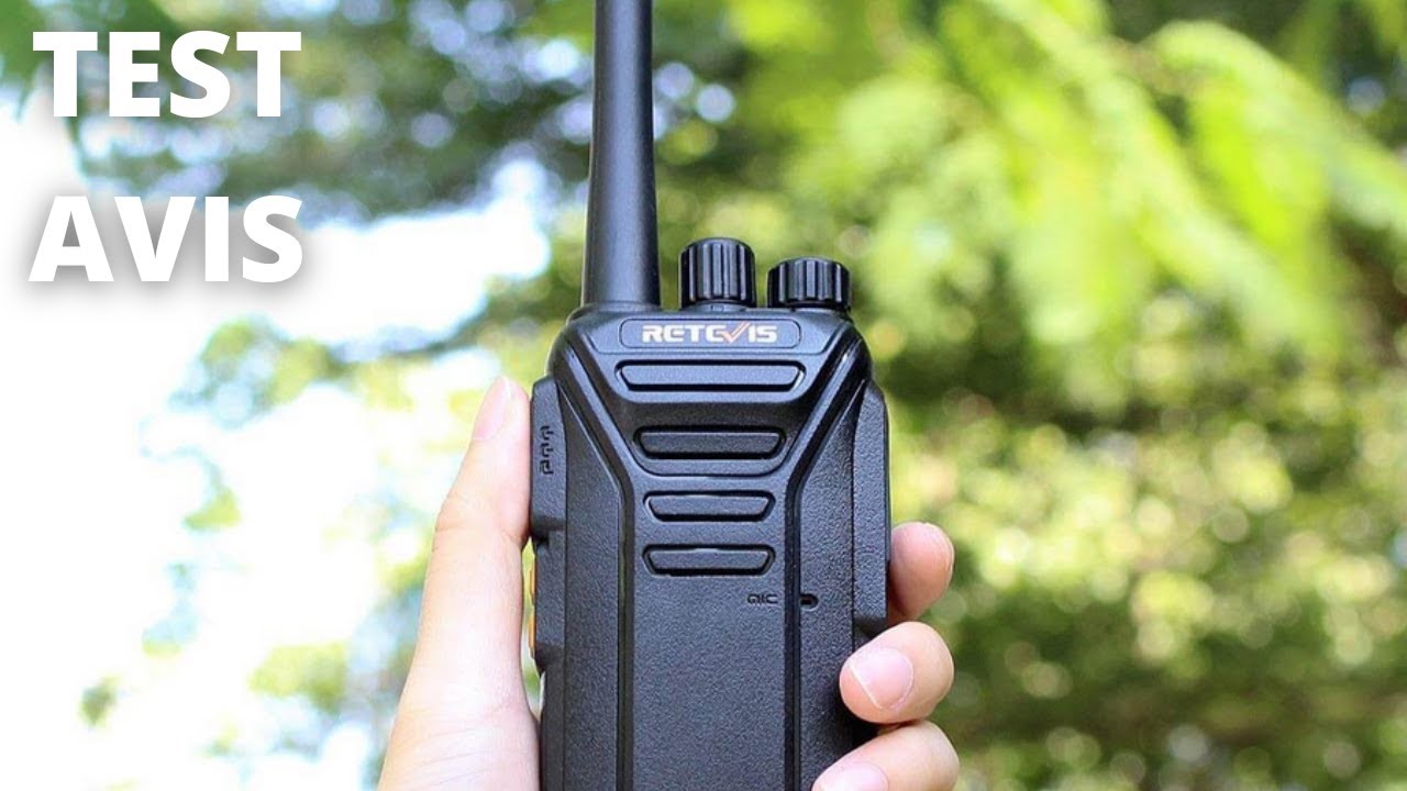 🥇 Retevis RT27 Talkie-Walkie - Test & Avis (2022)
