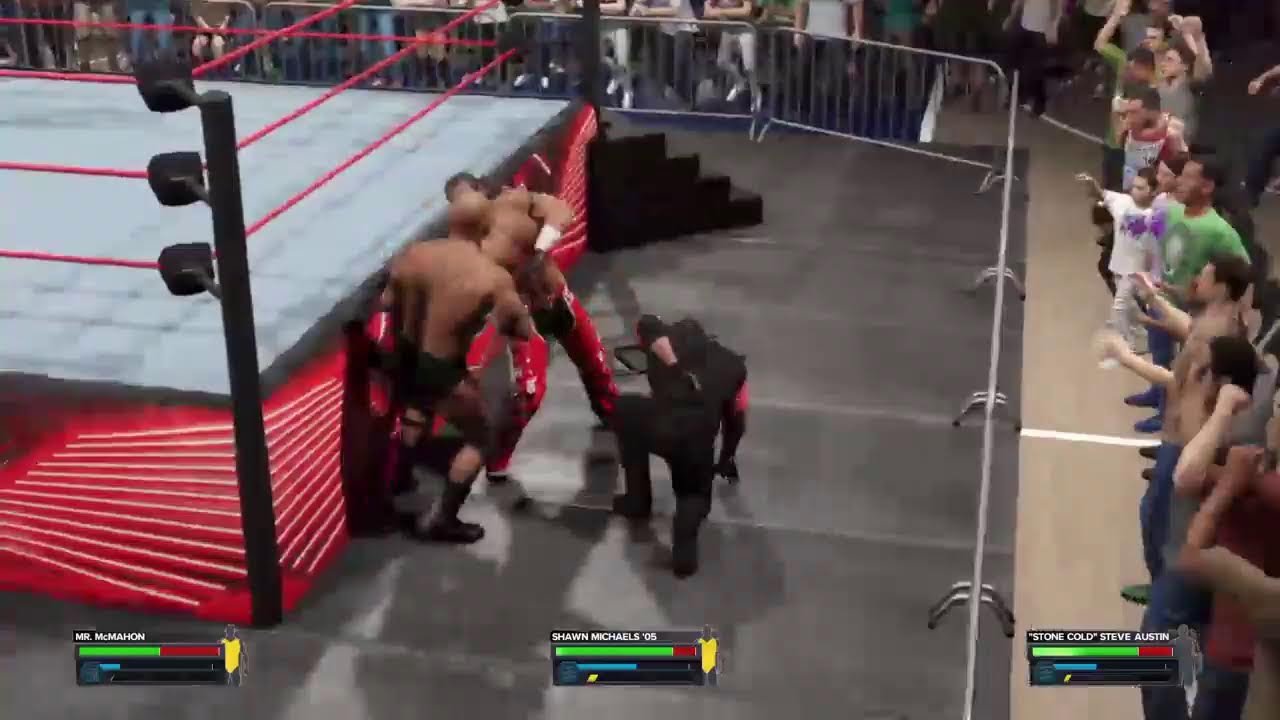 Shawn Michael vs Stone cold