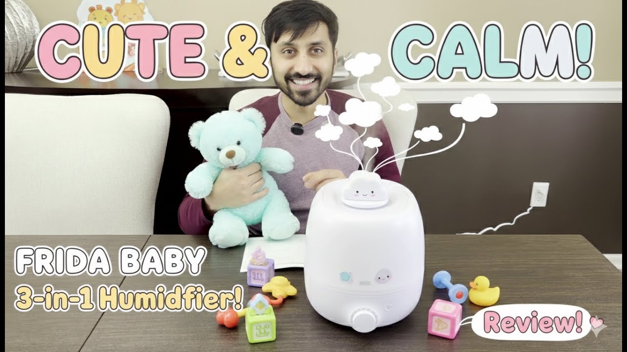 Обзор увлажнителя воздуха Frida Baby 3-в-1 | Стоит ли его использовать в детской комнате вашего м...