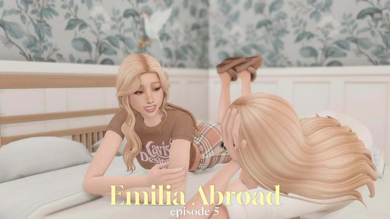 Friendships blossoming 💗 | Emilia abroad (ep 05) | The Sims 4