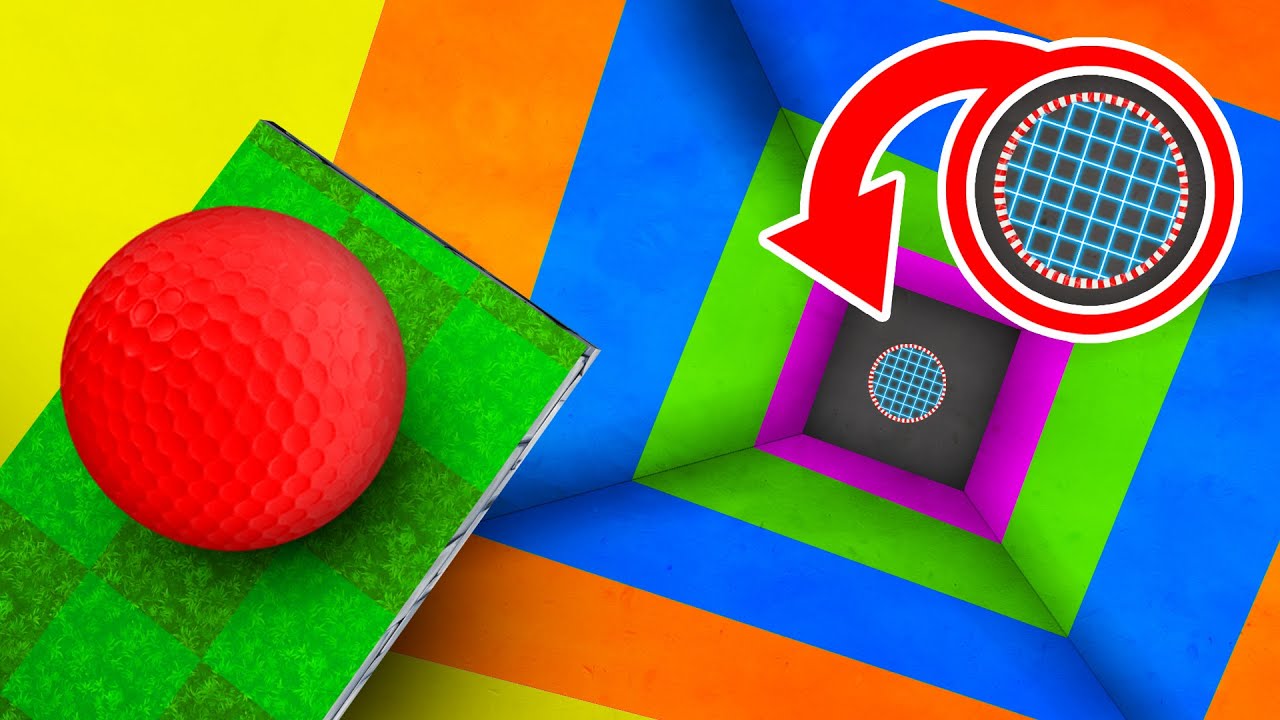 Most Impossible Dropper HOLE IN ONE in Golf It!