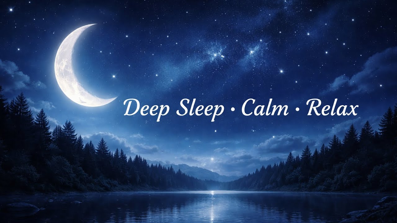 1 Hour Deep Ambient Sleep Music 🌙 | Slow Piano for Deep Sleep & Insomnia
