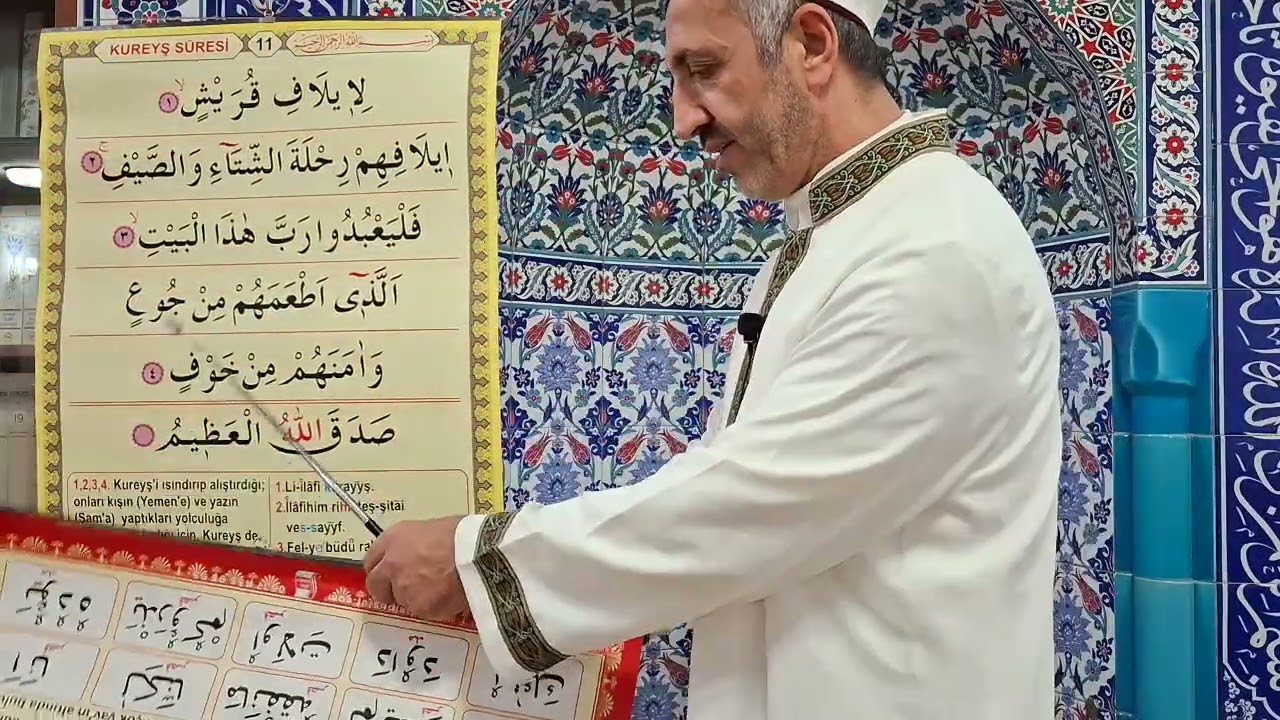 @SelahattinPala Tecvid dersi ve Kureyş Suresi