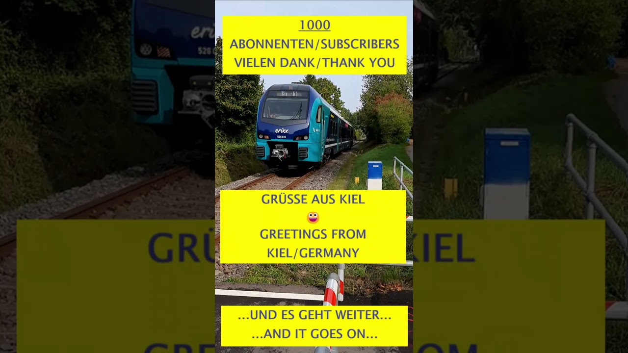 😀 Danke f&uuml;r die ersten 1000 Abonnenten - thanks for the first 1000 subscribers #Danke #thanks