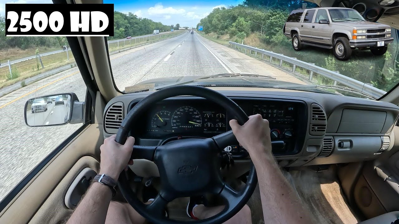 1999 Chevrolet Suburban 7.4L 2500 HD - POV Test Drive