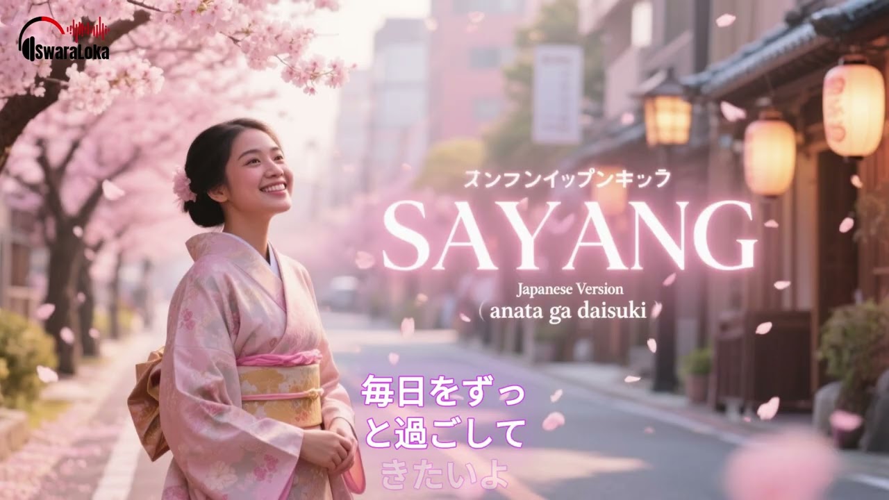 Via Vallen – Sayang (Japanese Version Cover) 🇯🇵 | Dangdut Rasa Anime!