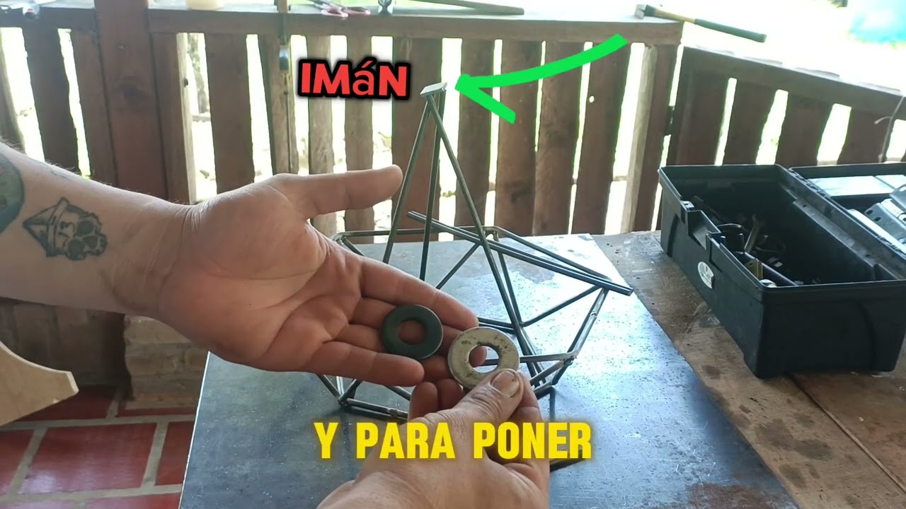 Cómo hacer lámpara con forma de diamante tutorial completo