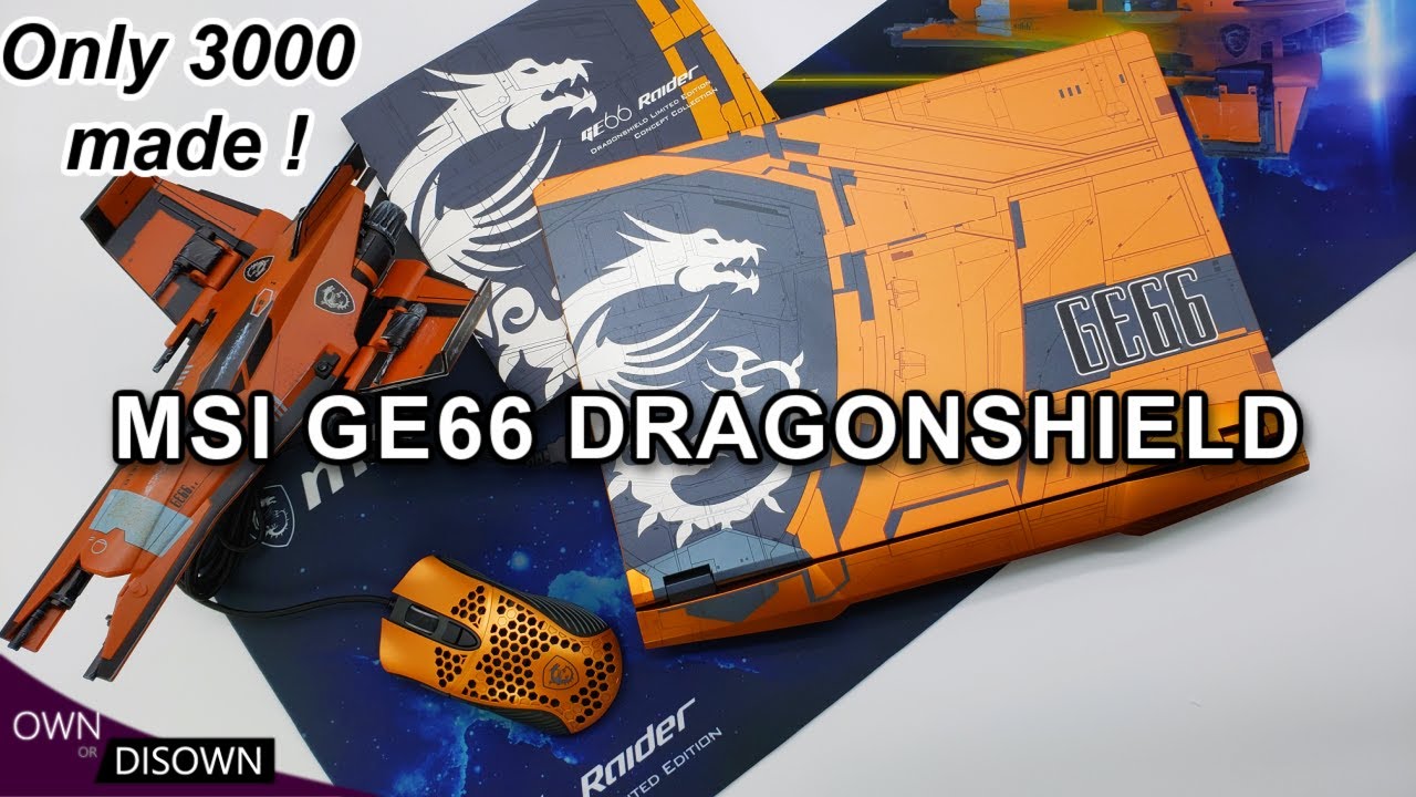 MSI GE66 DRAGONSHIELD Limited Edition - Unboxing Review