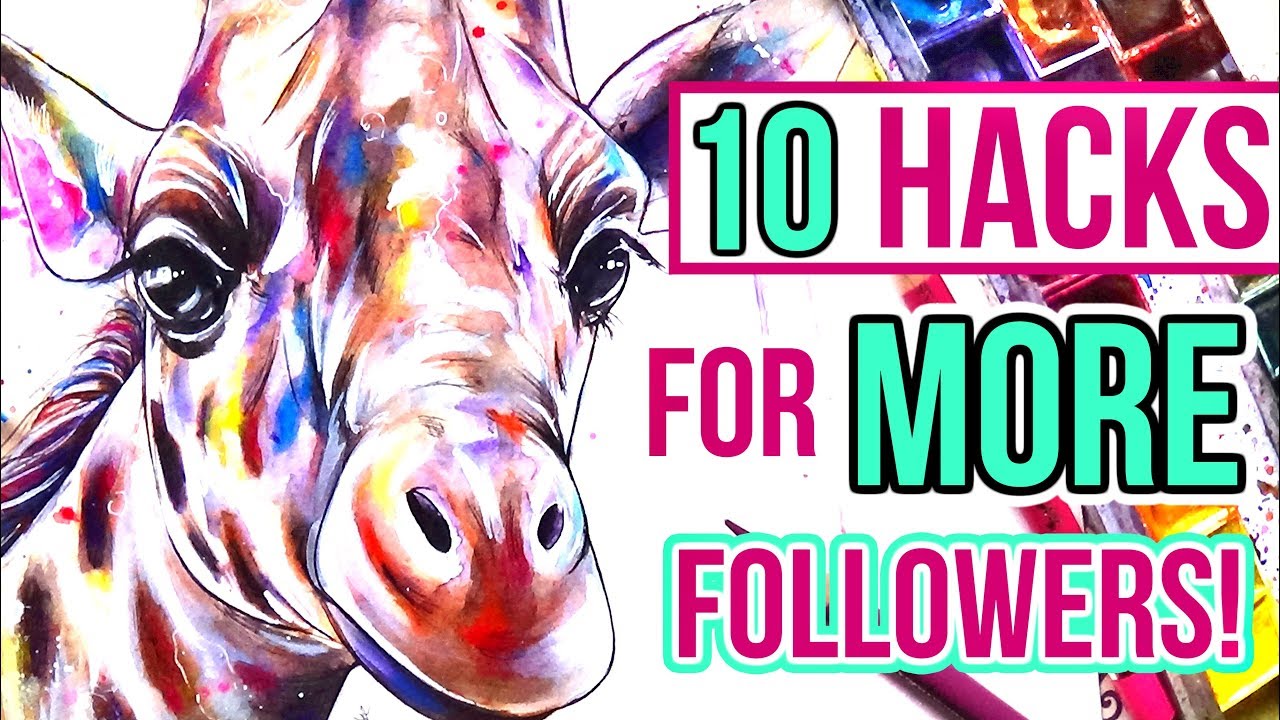 10 Artist Hacks For Gaining MORE Followers!
