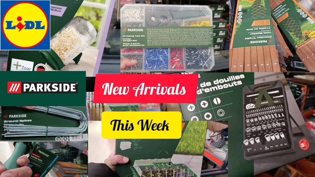 New Arrivals in Middle of Lidl  this Week | New Parkside Tools in Supermarkt Lidl