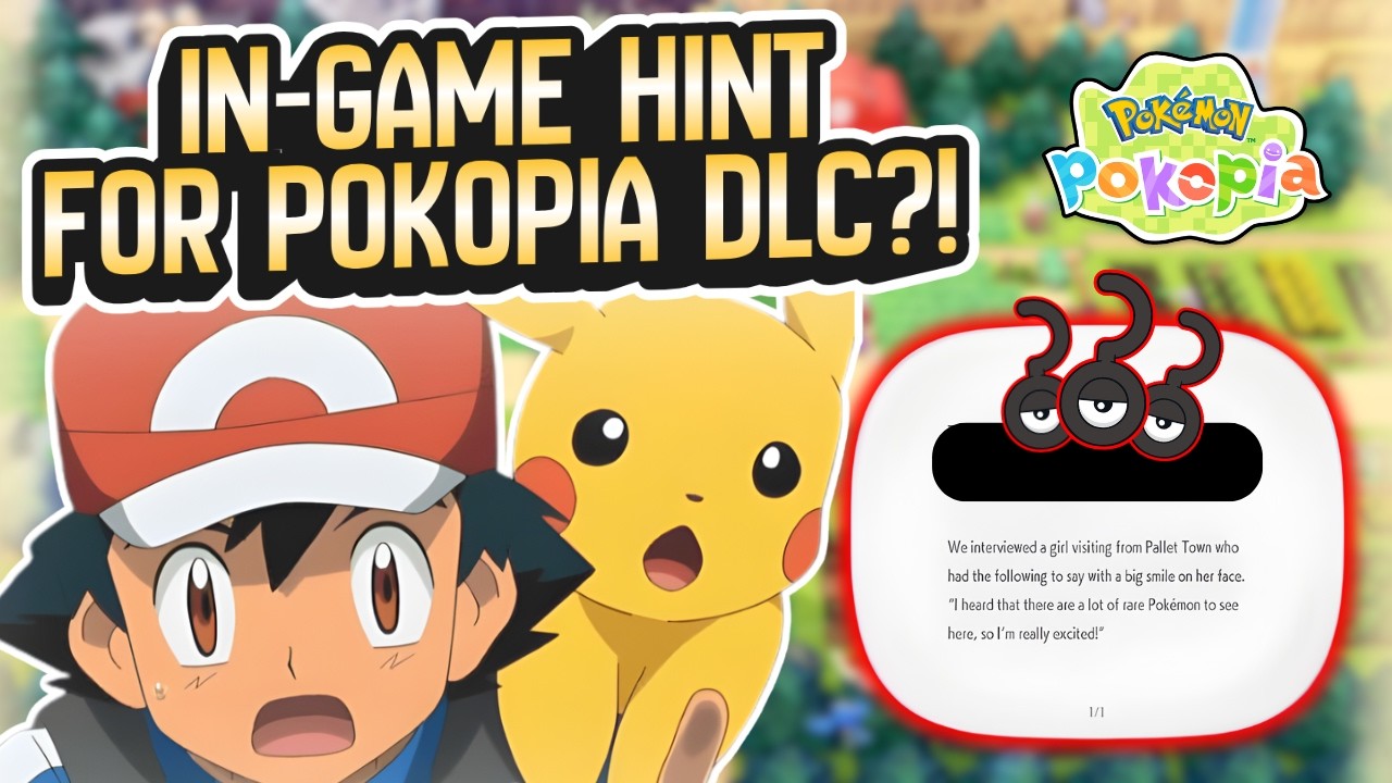 Огромный намёк на DLC Pokopia в игре! | Мы направляемся на острова Севии?! | Утечки информации о ...