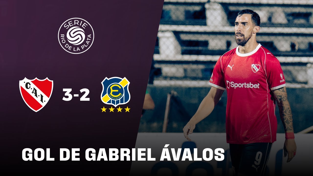 Gabriel &Aacute;valos's brilliant backheel | Independiente 3-2 Everton | R&iacute;o de la Plata Series