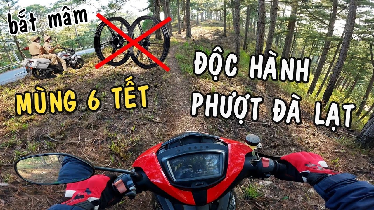 Nhật Ký Phượt Đà Lạt Mùng 6 Tết - Lang Thang Cùng Exciter 65+4 Pô Êm