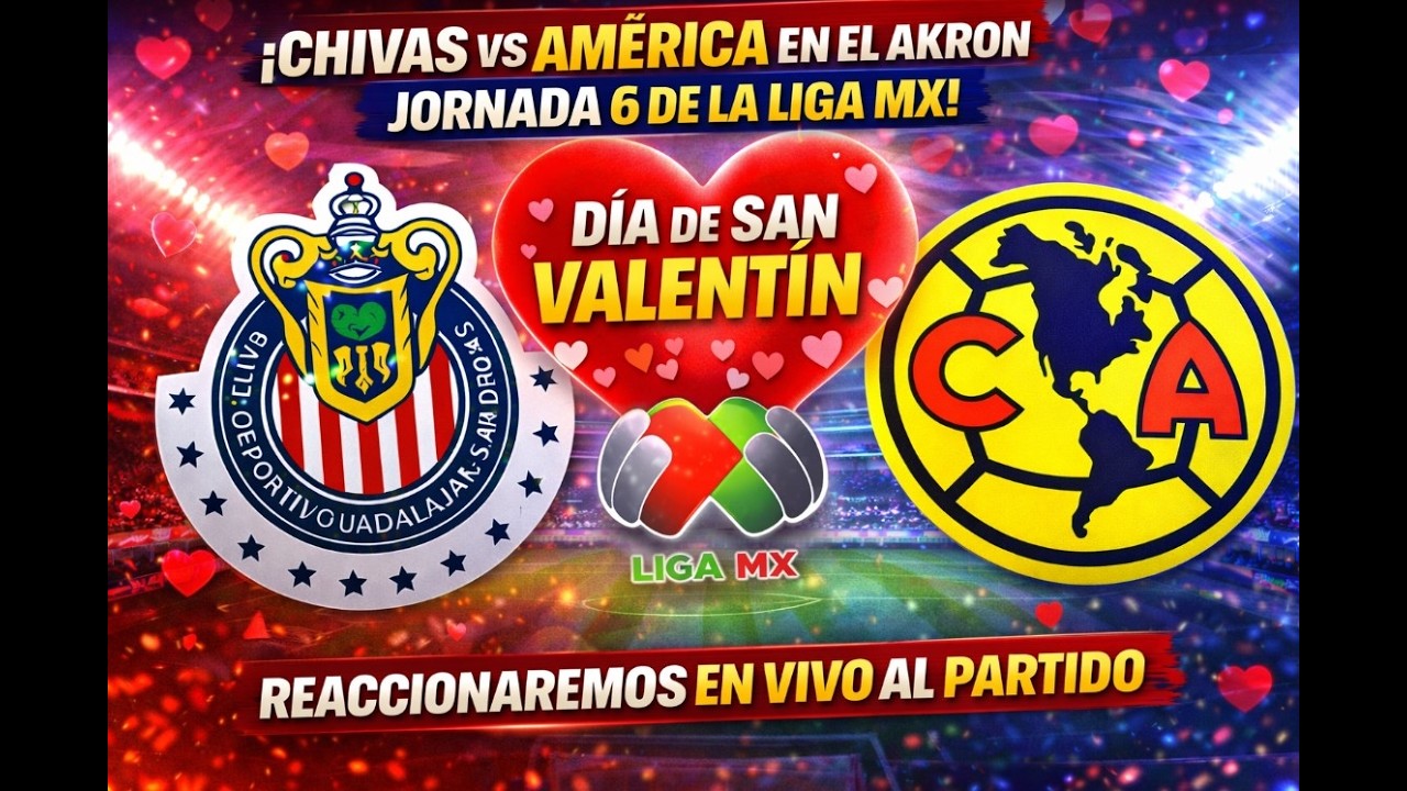 !CHIVAS VS AMERCA EN EL AKRON JORNADA 6 ! 