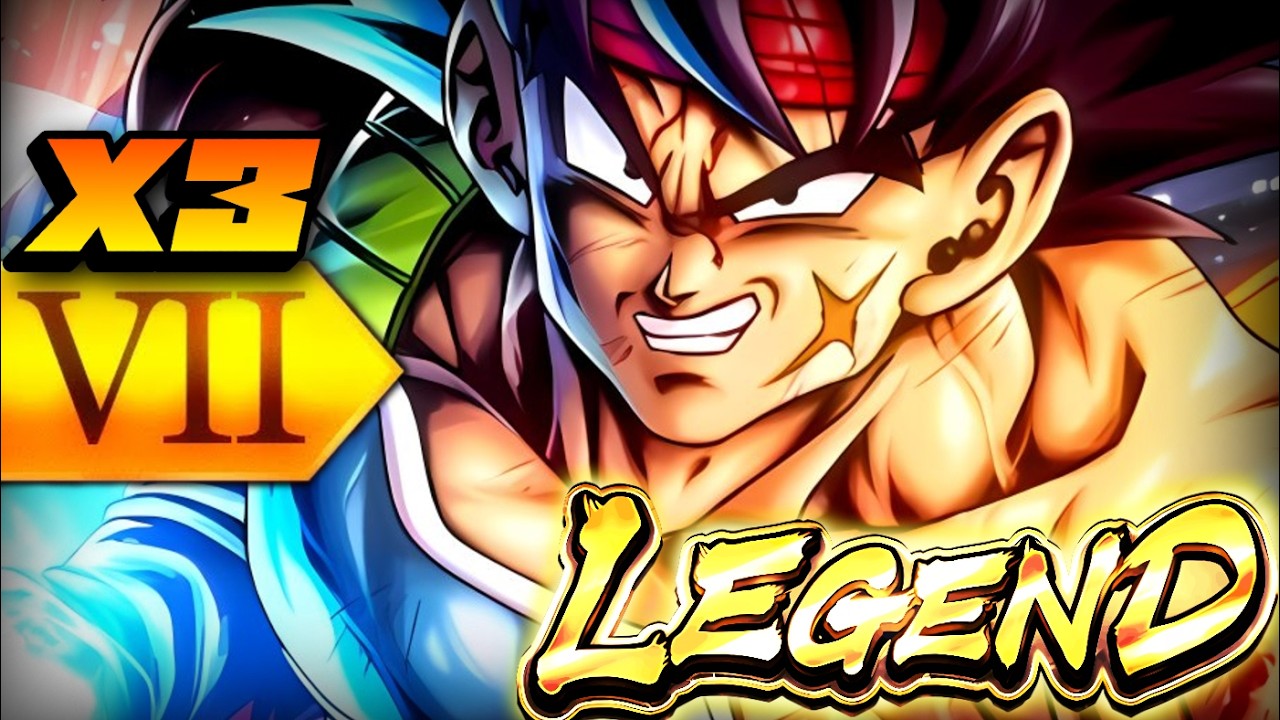Легендарный Бардок может разорвать тебя на куски! 3x Zenkai Buffed Showcase! (Dragon Ball LEGENDS)