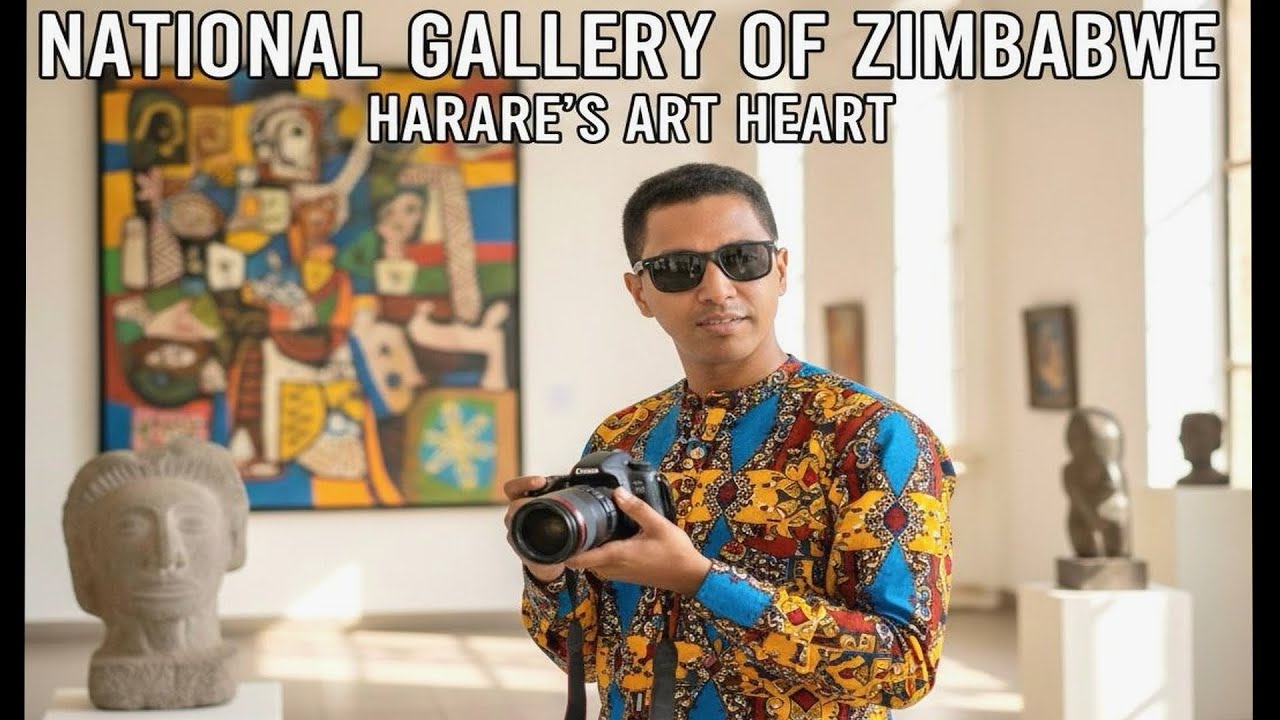 Harare City Drive + Hidden Art Treasures 🇿🇼 | Zimbabwe Travel Vlog #ethiopia #habesha #addisababa