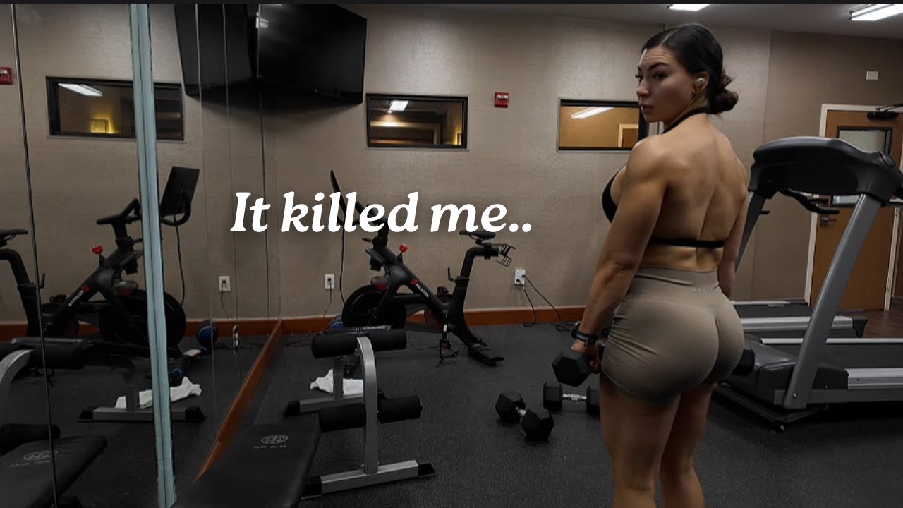 30 Min Hotel Gym workout (very limited equipment) - Glutes, Hams, Back & Arms Focus