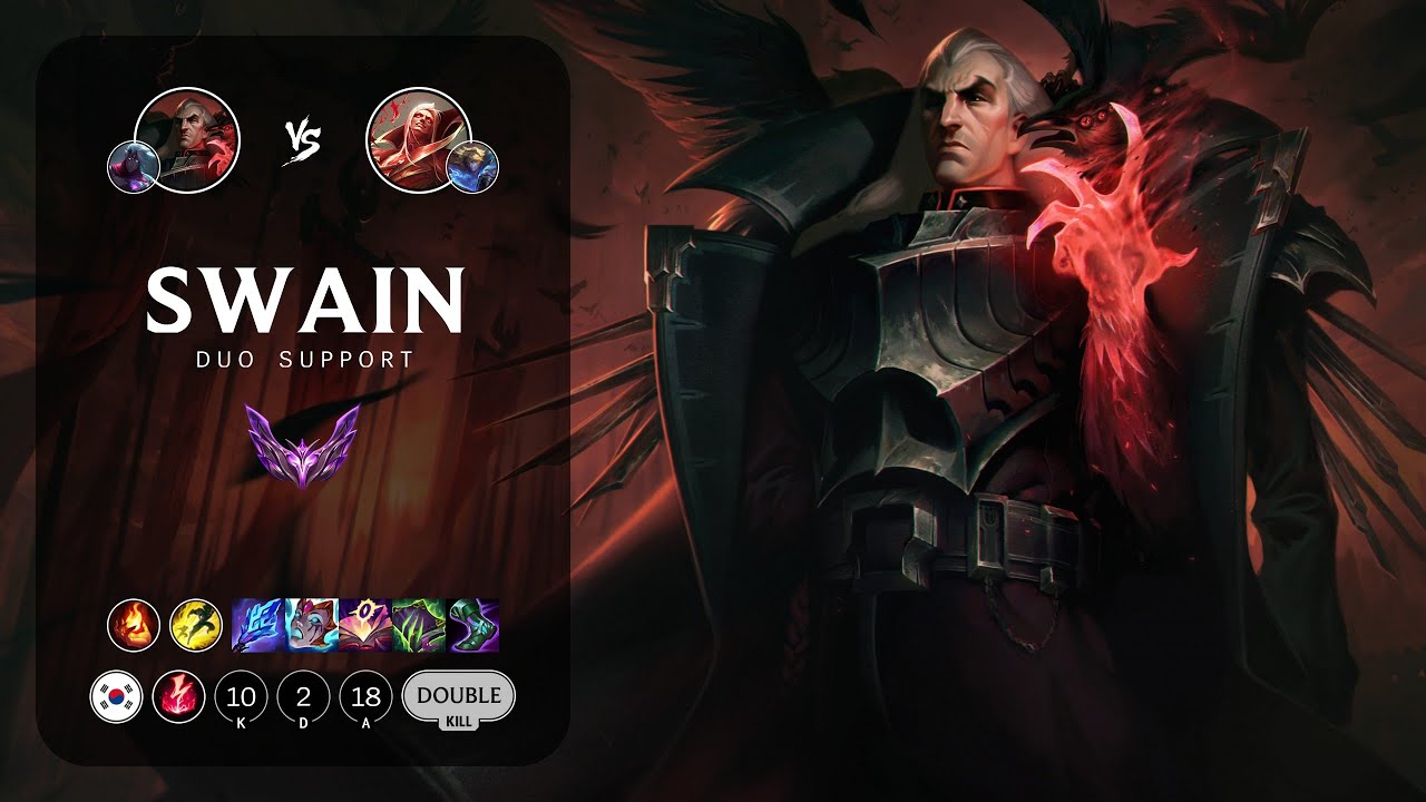Swain Support vs Vladimir - KR Master Patch 13.4