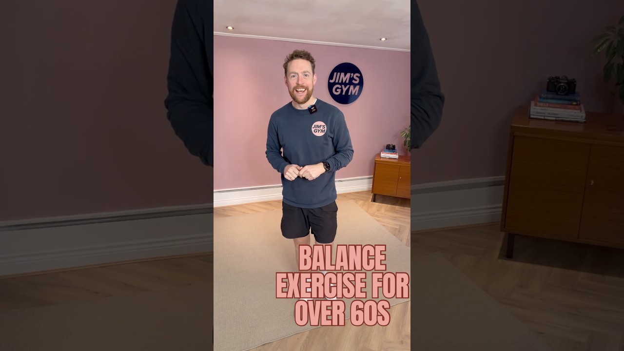 Balance Exercise for Over 60s - Slow Leg Raises
