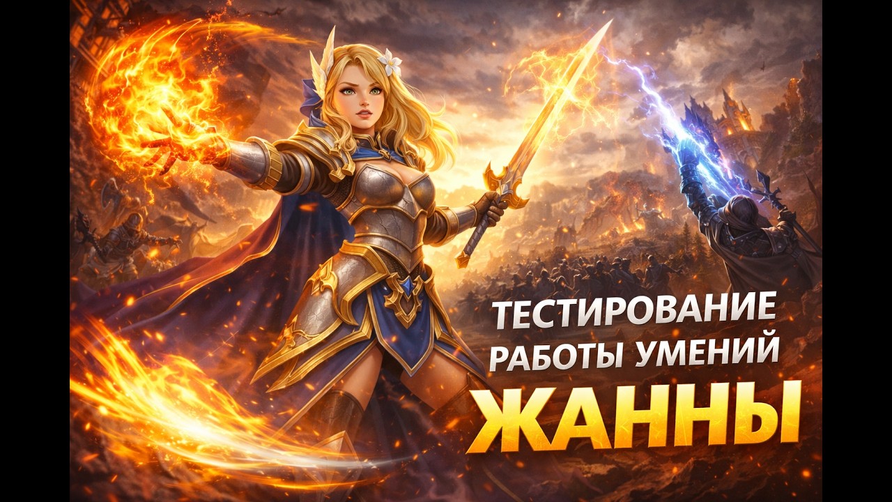 ТЕСТИРОВАНИЕ РАБОТОСПОСОБНОСТИ СКИЛОВ ЖАННЫ | JOAN SKILLS TEST | FATE WAR