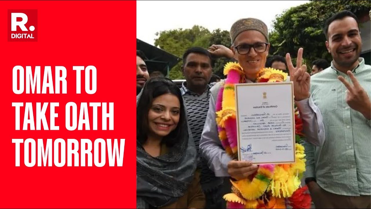 Omar Abdullah To Take Oath As J&K Chief Minister On Oct 16
