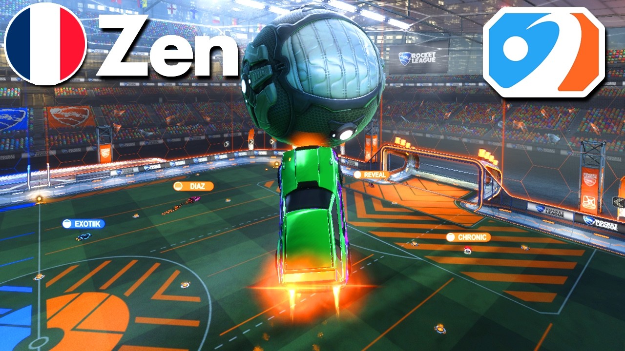 ZEN UNREAL POV vs SSG in RLCS BOSTON! (RLCS 3v3)