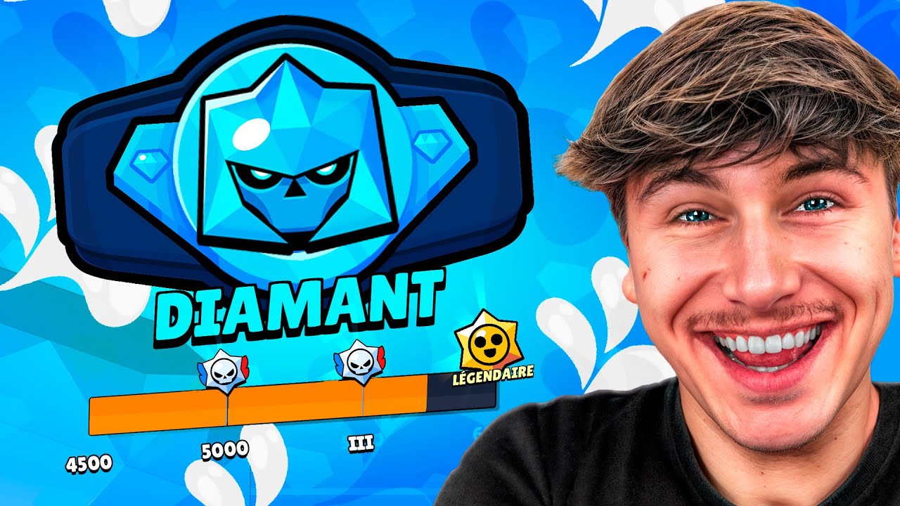 JE PASSE DIAMANT EN CLASSÉ BRAWL STARS !! (Tryhard)