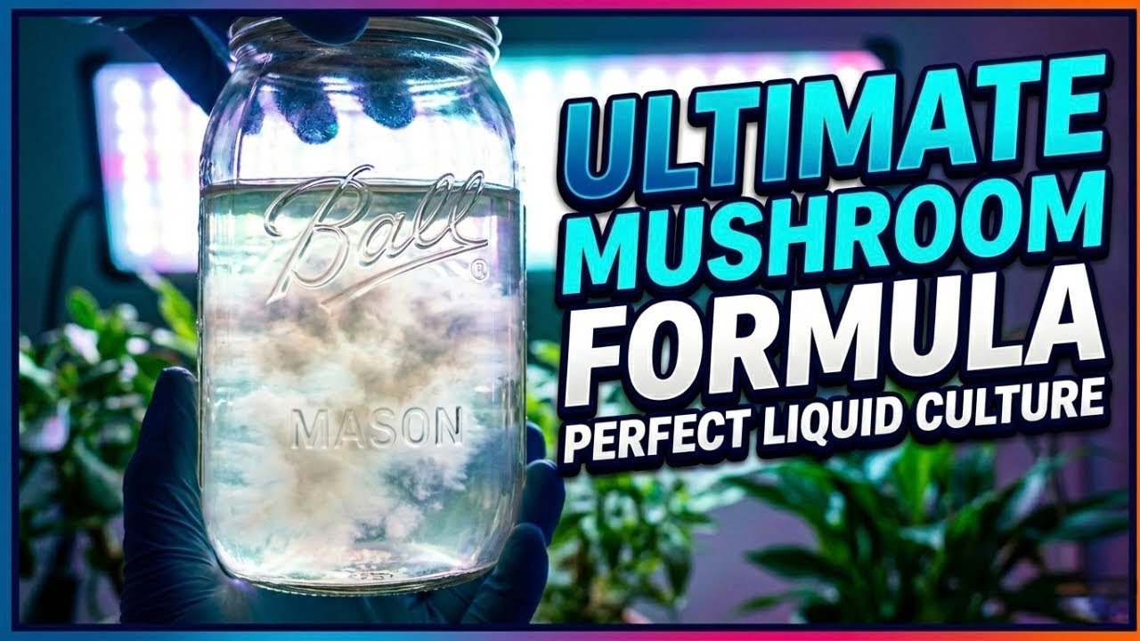 My New Favorite Liquid Culture Recipe for Growing Mushrooms