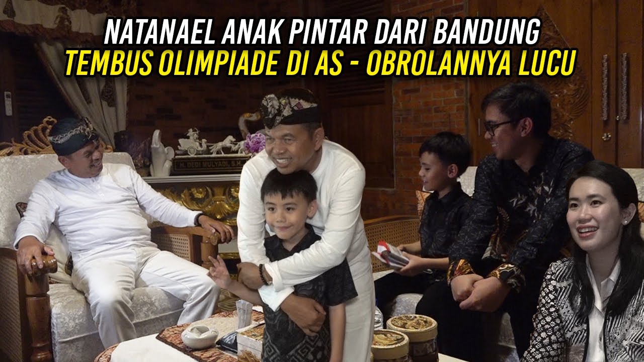 NATANAEL ANAK PINTAR DARI BANDUNG | TEMBUS OLIMPIADE DI AS | OBROLANNYA LUCU
