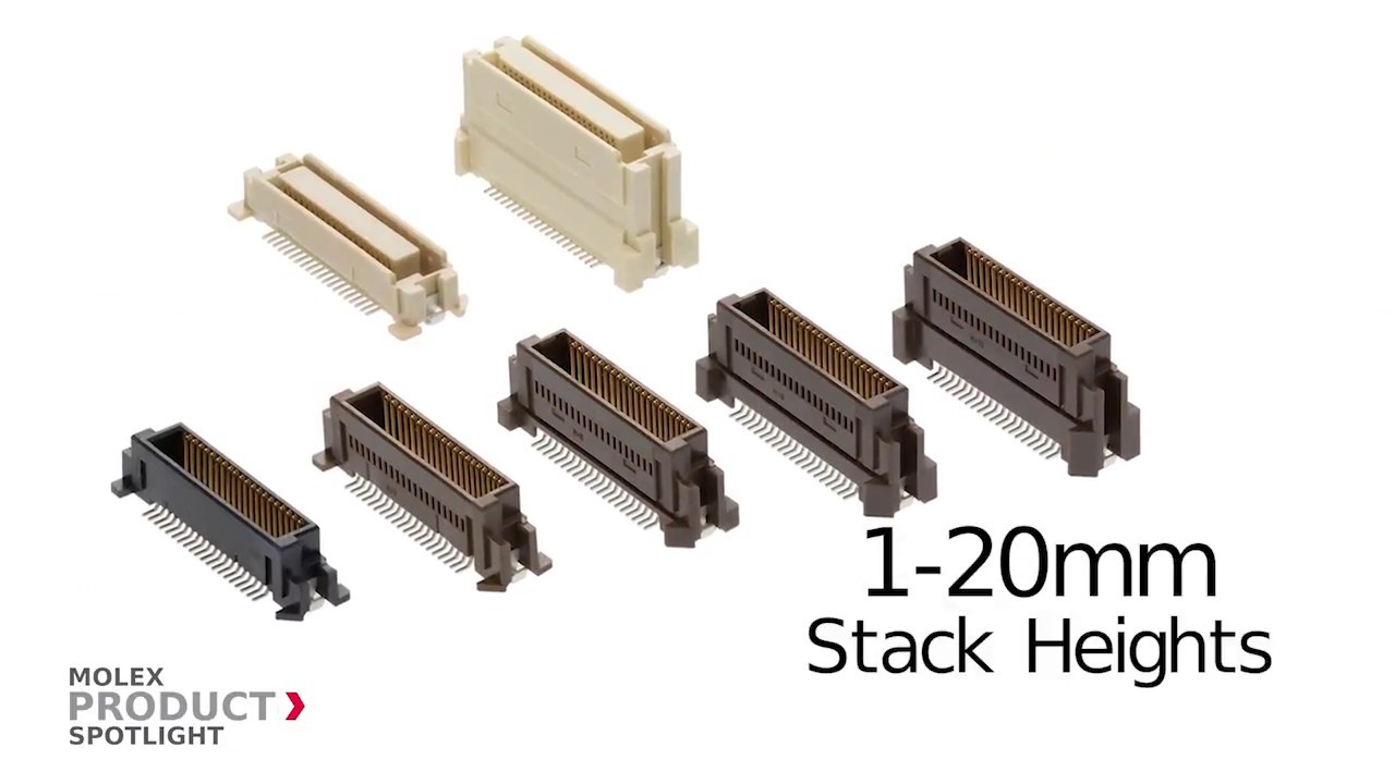 Molex - Product Spotlight - SlimStack Board-to-Board Connectors