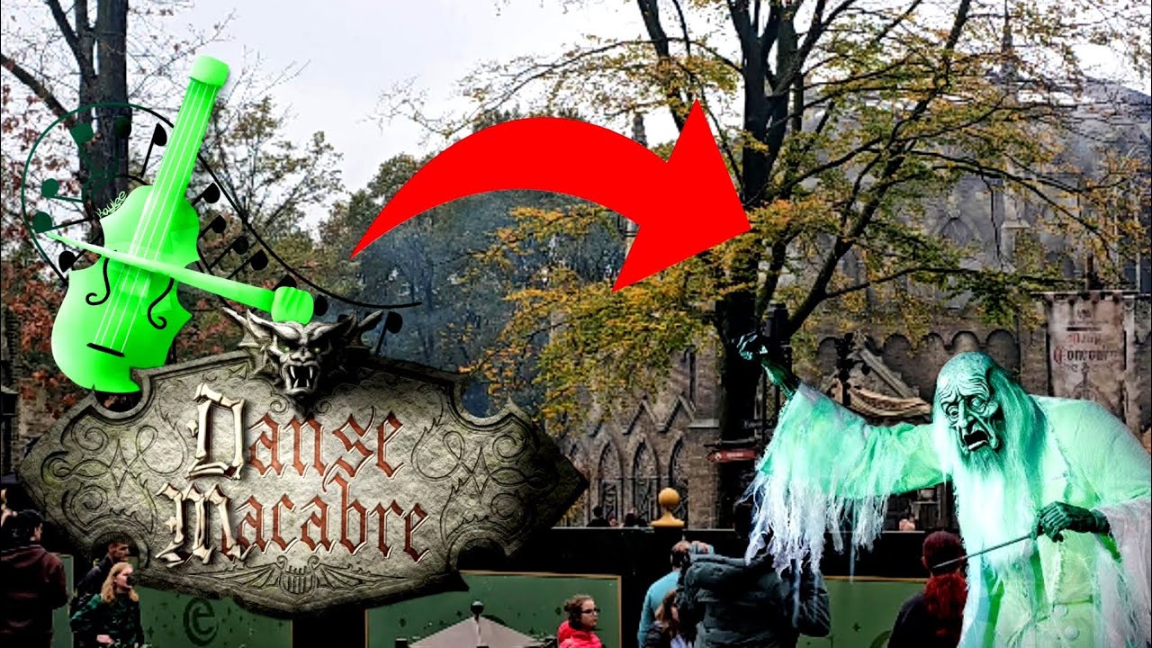 Efteling DANSE MACABRE opening HALLOWEEN!!