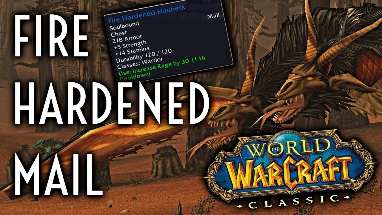 Руководство WoW Classic &mdash; Закалённая огнём кольчуга &mdash; Задание класса Воин Альянса