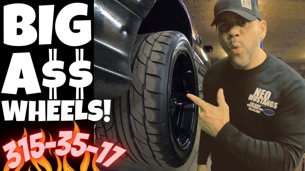 Как я установил толстые колёса A$$ на Foxbody. Без обрезки! 10,5