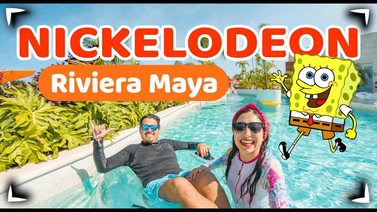 Hotel NICKELODEON Mexico TODO INCLUIDO 🔴 Guia completa ✅ PARQUE ACUATICO ► CANCUN ALL INCLUSIVE 🍔