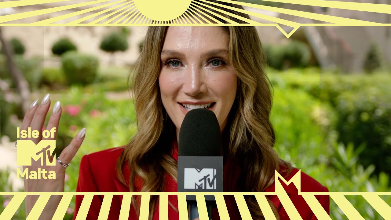 Delta Goodrem Shares Her Thoughts On Isle of Malta | Isle of MTV Malta 2023