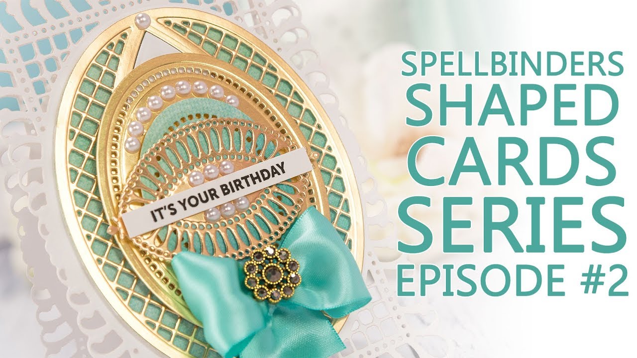 Shaped Cards Series. Episode #2 - Bella Rose Lattice Layering Frame Large