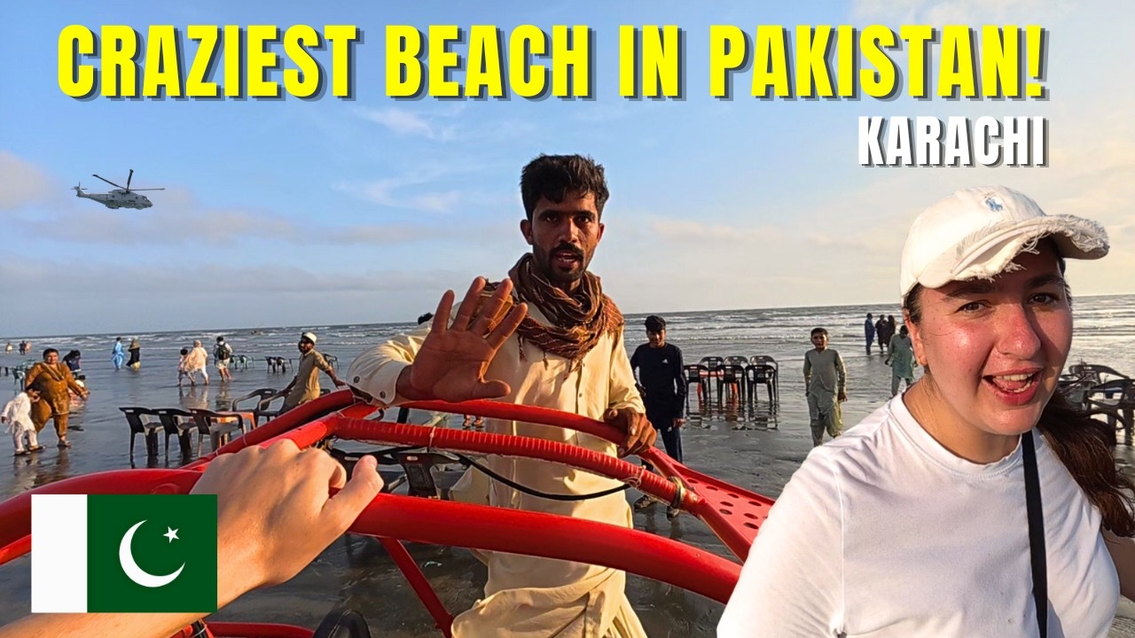 Мы посетили самый ЗНАМЕНИТЫЙ пляж в Карачи, Пакистан 🇵🇰