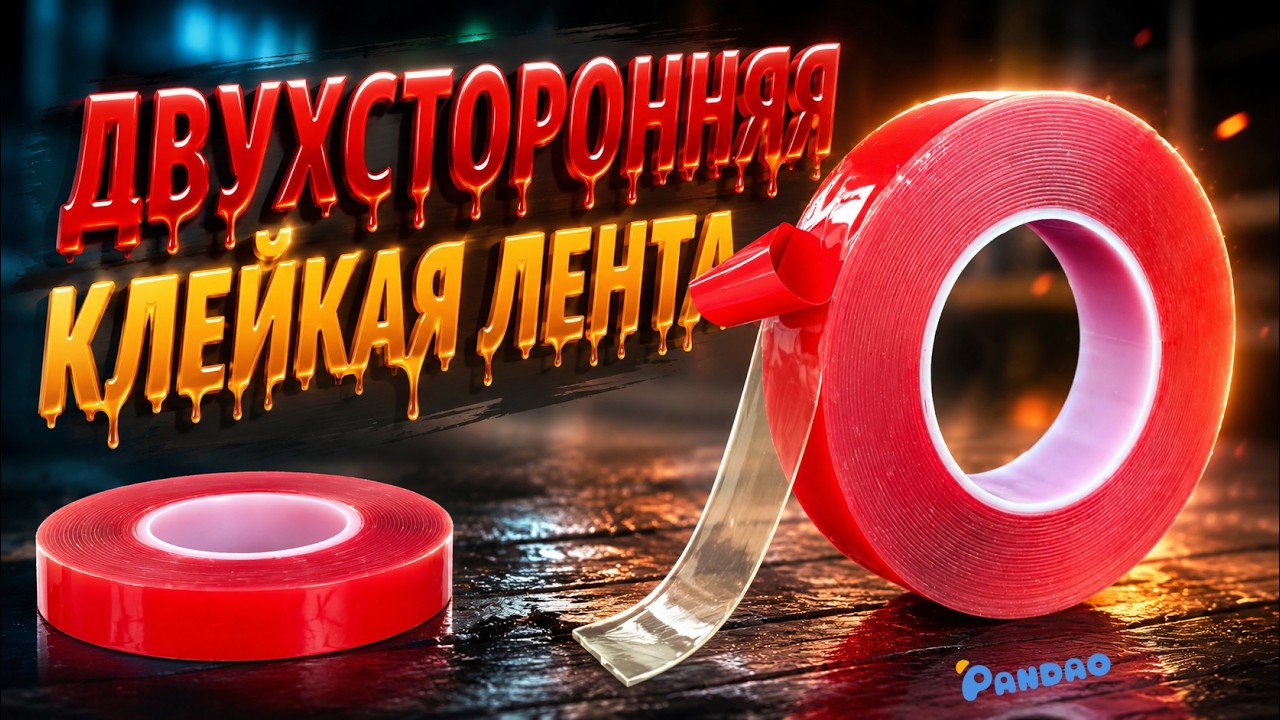 Двухсторонняя клейкая лента 🎗