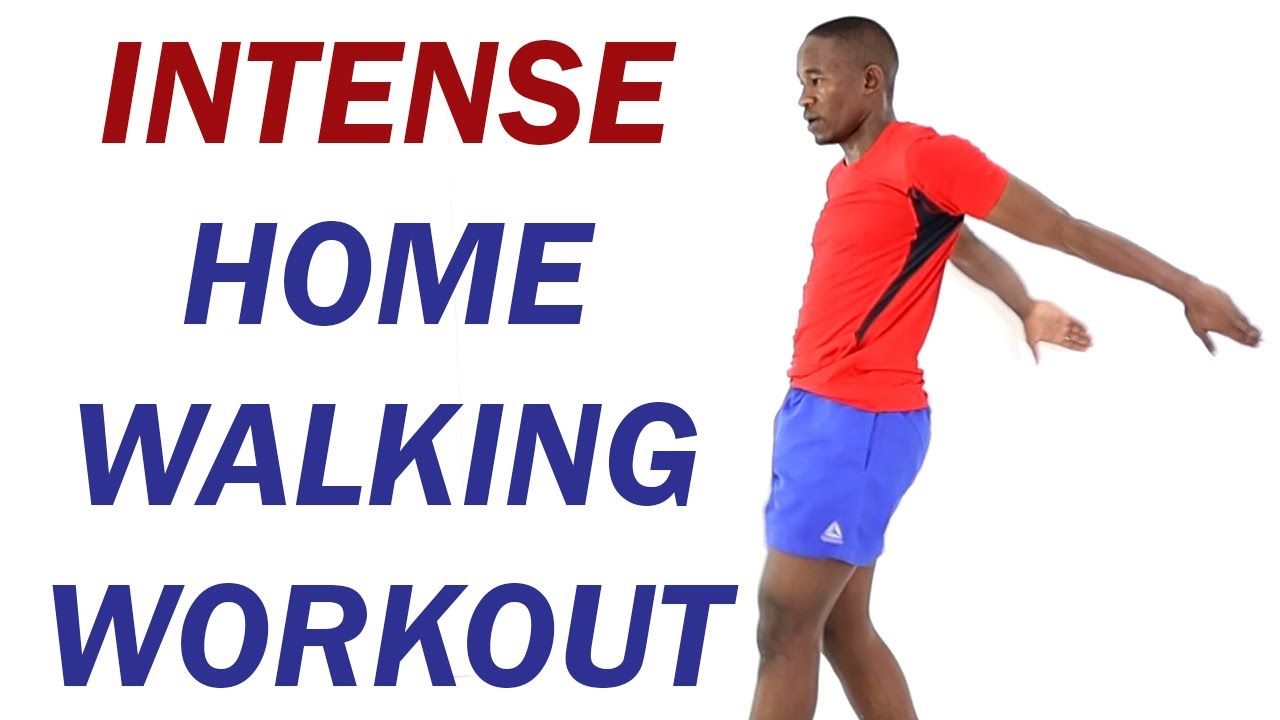 Intense Home Walking Workout/ Easy Low Impact Workout at Home
